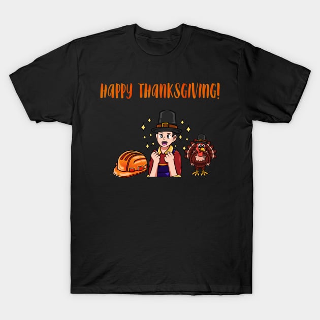 Engineer Thanksgiving Edition T-Shirt by Merch By Engineer